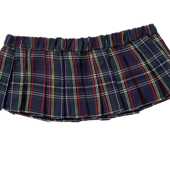 Plaid Micro Mini Skirt NWT - Picture 4 of 4